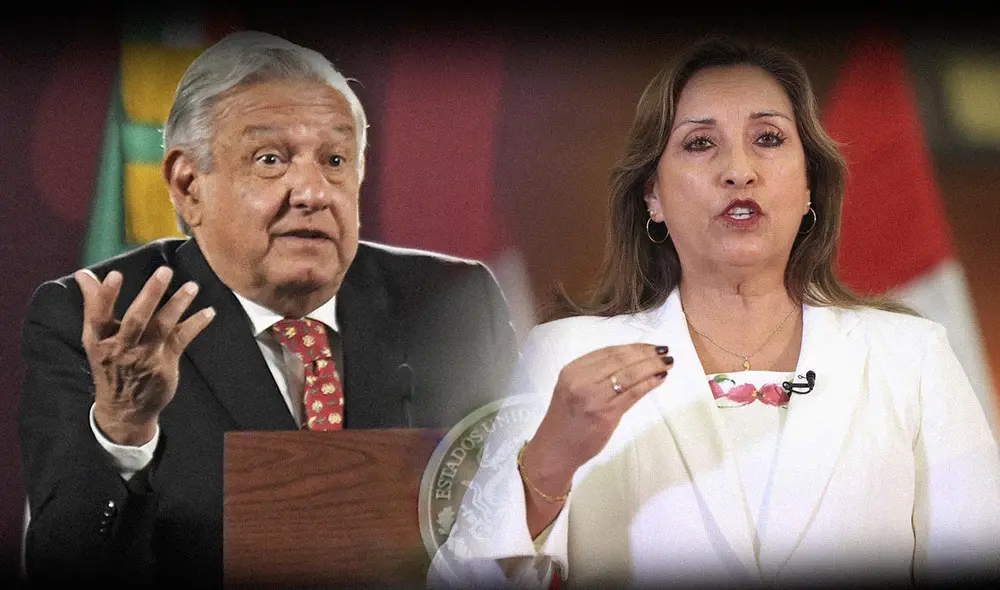 En un comunicado, la Secretaría de Relaciones Exteriores de México respondió la decisión de la presidenta Dina Bolaurte. Foto: composición LR/AFP/EFE