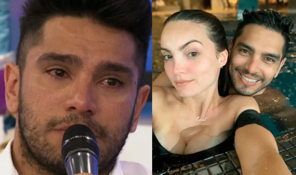 Rafael Cardozo se sintió triste al terminar con Carol Reali. Foto: composición LR/ captura de América TV/ @carolreali/Instagram
