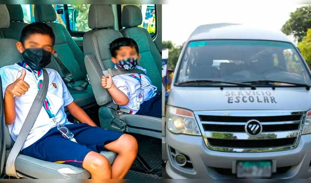 La ATU fiscaliza que las unidades que brindan transporte escolar cumplan con lo solicitado. Foto: composición LR/difusión