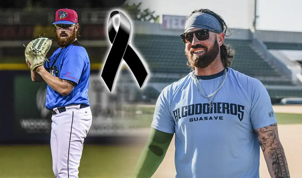 ¡Descansa en paz, Matt Pobereyko! El lanzador de Algodoneros de Guasave falleció de manera repentina mientras estaba en su casa en los Estados Unidos. Foto: composición LR/Matt Pobereyko/Algodoneros de Guasave