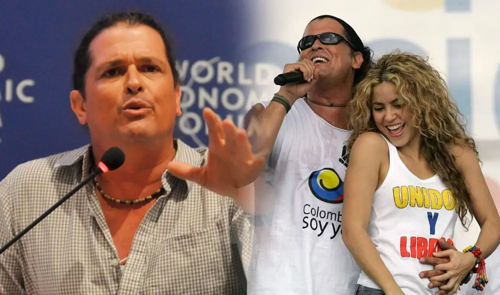 Carlos Vives cuenta que estima mucho a Shakira, con quien colaboró en el pasado. Foto: composición/LR/GTRES/World Economic Forum Carlos Vives cuenta que estima mucho a Shakira, con quien colaboró en el pasado. Foto: composición/LR/GTRES/World Economic Forum
