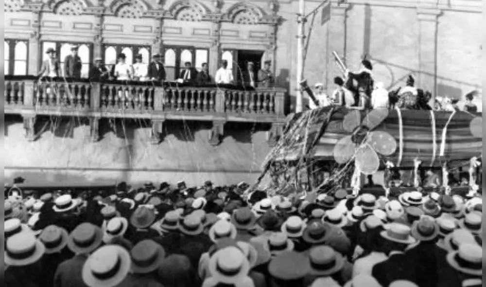 Estas festividades se ejecutaban durante el gobierno del expresidente Augusto Bernardino Leguía. Foto: Lima Antigua