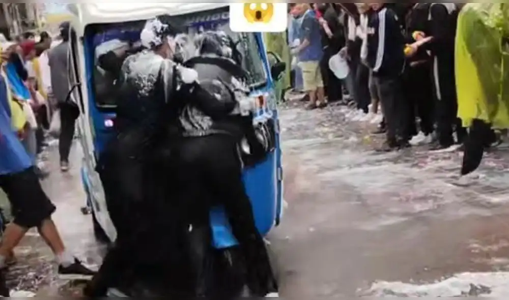 El suceso ocurrió en Juliaca. Foto: Captura Tik Tok kayenjuliaca