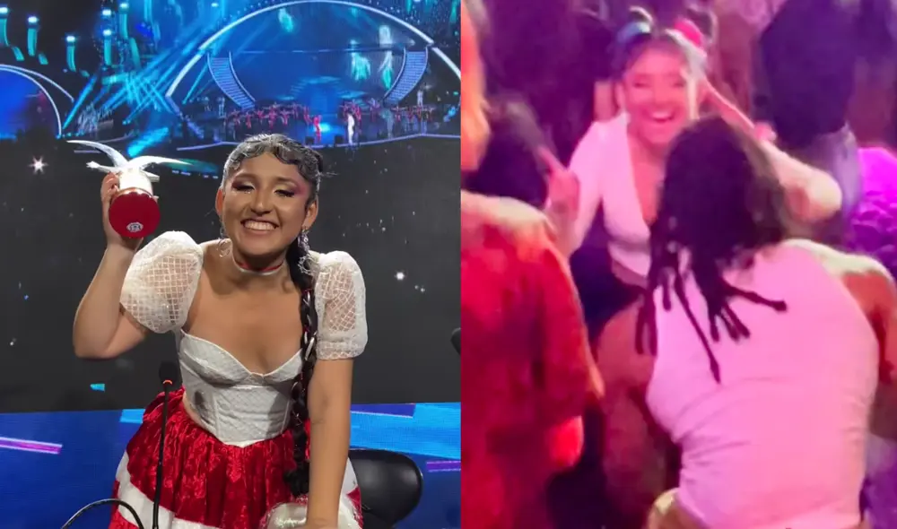 Milena Warthon ignora polémica con Bazurto All Stars. Foto: cmposición LR/Instagram/Milena Warthon | Video: TikTok/@bazurtoallstars