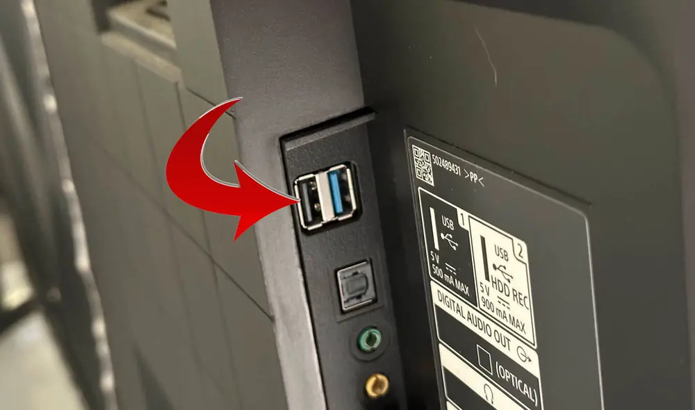 Uno de los usos más comunes de los puertos USB en un smart TV es la reproducción de contenido multimedia. Foto: Xataka Home