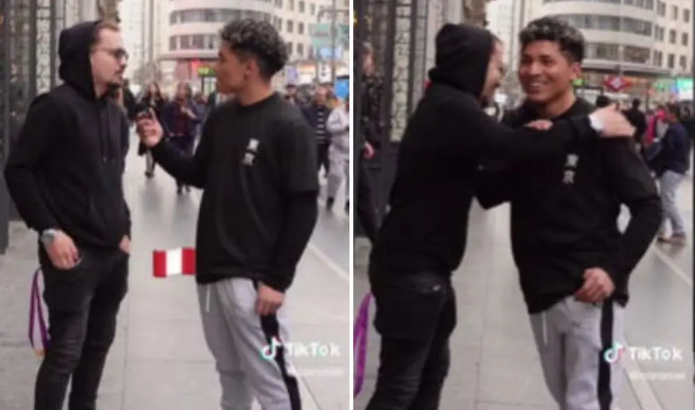 La respuesta del extranjero dejó sin palabras a miles. Foto: composición LR/capturas de TikTok