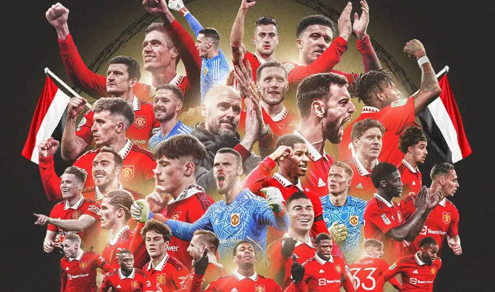 Manchester United volvió a alzar un título tras 6 años. Foto: Manchester United Manchester United volvió a alzar un título tras 6 años. Foto: Manchester United