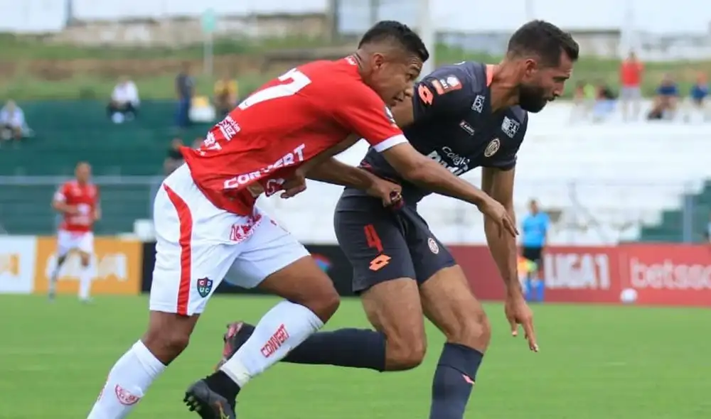 Unión Comercio y UTC se fueron al descanso con el marcador sin goles. Foto: UTC