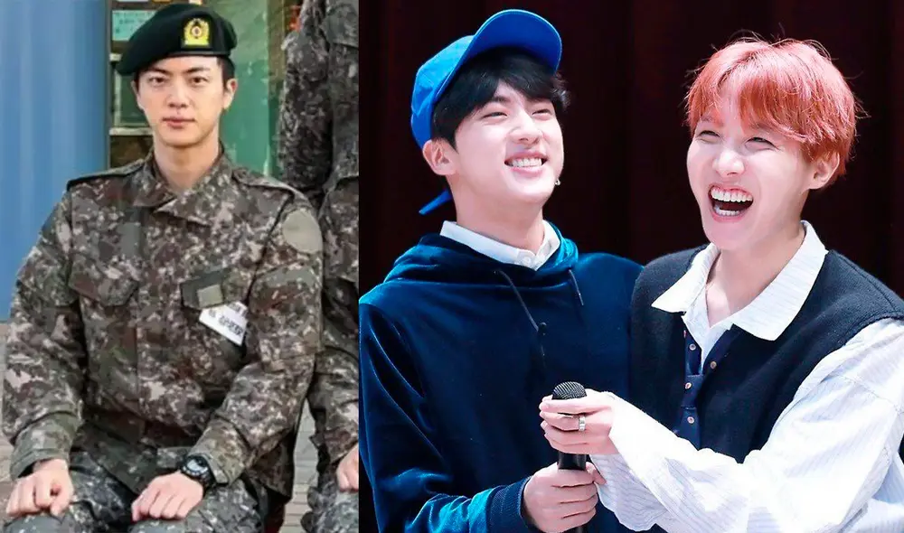 Jin tiene 30 años cumplidos, mientras J-Hope entra al servicio militar con 29. Foto: composición LR/Naver/BIGHIT