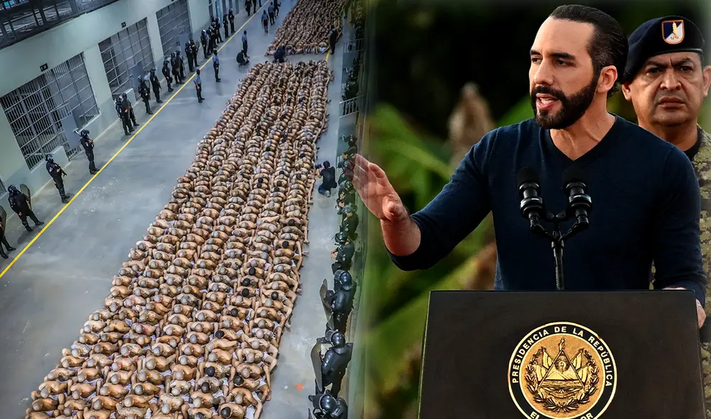 La cárcel fue llamada Centro de Confinamiento del Terrorismo. Foto: composición LR/AFP