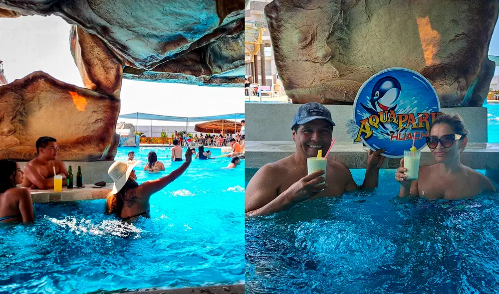 Conoce este bar acuático en el norte chico de Lima. Foto: Composición LR/ Aquapark/Facebook