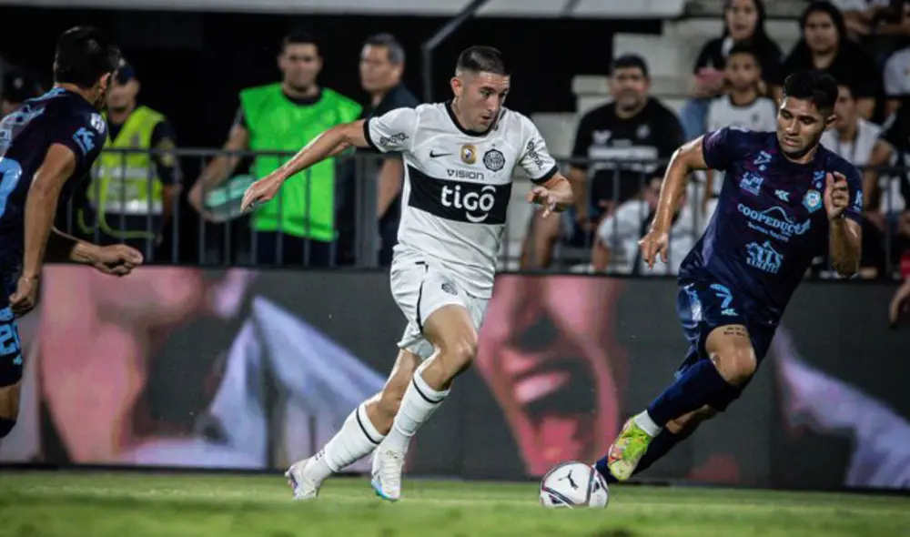 Olimpia vs. Guaireña se enfrentaron en Asunción. Foto: Olimpia