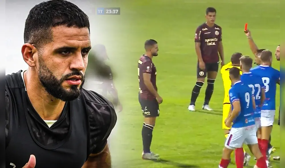 Matías Di Benedetto llegó a Universitario como refuerzo para la Liga 1 y la Copa Sudamericana. Foto: composición LR/Universitario/GolPerú