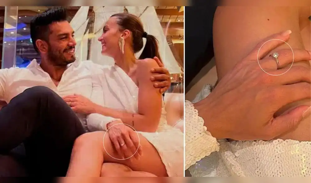 El anillo de compromiso que le regaló Rafael Cardozo a Cachaza tenía un elevado valor cotizado en dólares. Foto: Instagram/@carolreali / Shutterstock