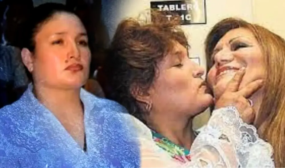 Abencia Meza y Alicia Delgado se conocieron en 1999 debido a su trabajo en el medio artístico. Foto: Composición LR/Captura de Youtube/ATV/Difusión Abencia Meza y Alicia Delgado se conocieron en 1999 debido a su trabajo en el medio artístico. Foto: Composición LR/Captura de Youtube/ATV/Difusión