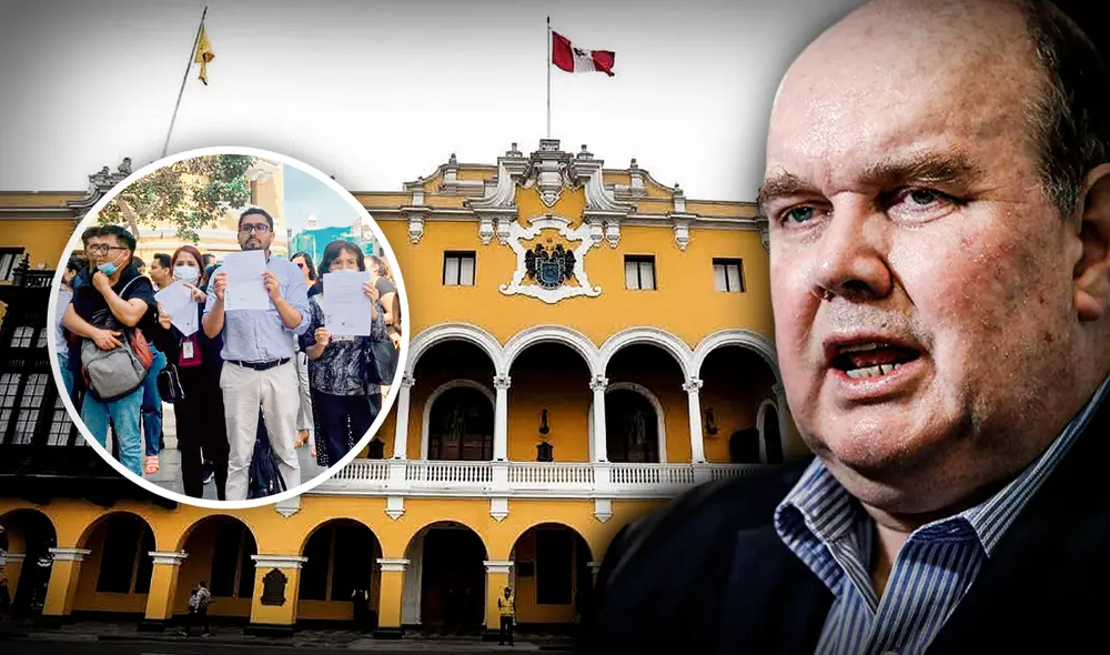 Desde el 1 de enero del 2023, cientos de trabajadores de la Municipalidad de Lima Metropolitana han denunciado haber sido despedidos arbitrariamente por la nueva gestión del reciente alcalde, Rafael López Aliaga. Foto: composición LR/ MML