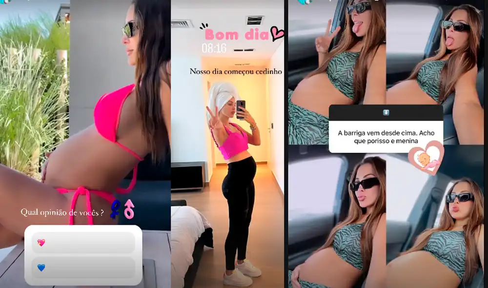 Ana Paula Consorte ya exhibe su embarazo a través de redes sociales. Foto: composición LR/Ana Paula Consorte/Instagram