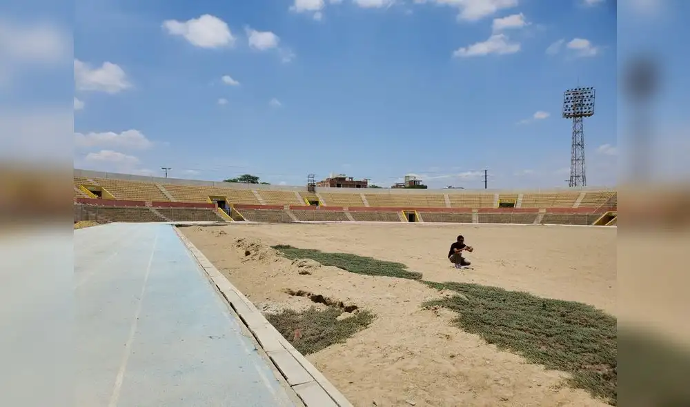 El estadio principal de la región Piura se encuentra en precarias condiciones. Foto: Almendra Ruesta/URPI-LR El estadio principal de la región Piura se encuentra en precarias condiciones. Foto: Almendra Ruesta/URPI-LR