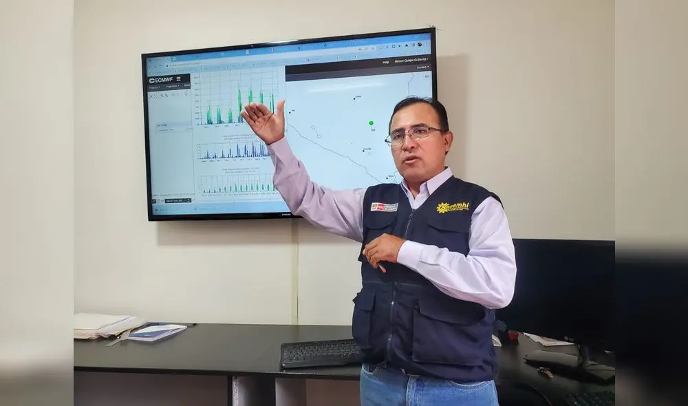 Pronóstico. José Luis Ticona anuncia lluvias en marzo. Foto: La República