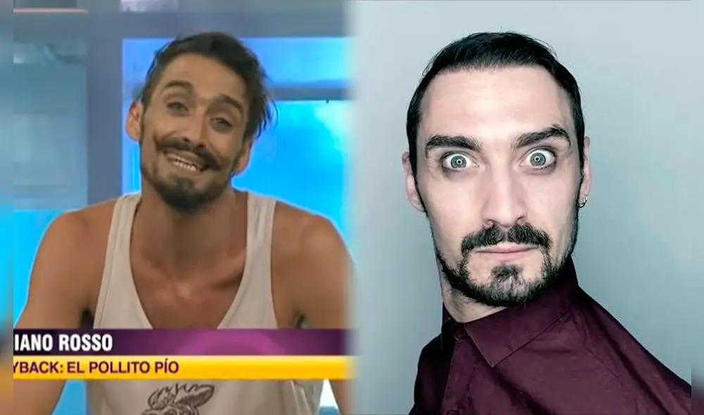 Luciano Rosso ha continuado con su carrera como artista. Foto: captura Youtube/composición LR