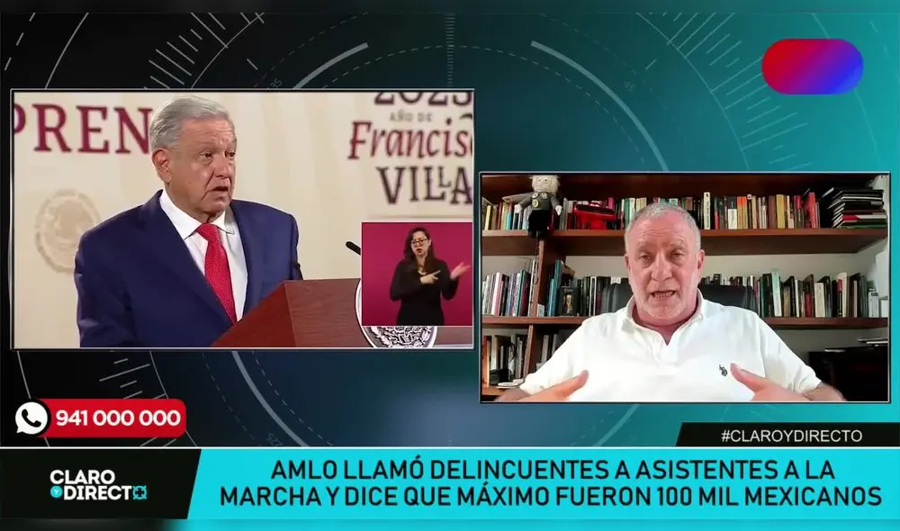 Augusto Álvarez Rodrich en Claro y Directo. Foto: captura LR+