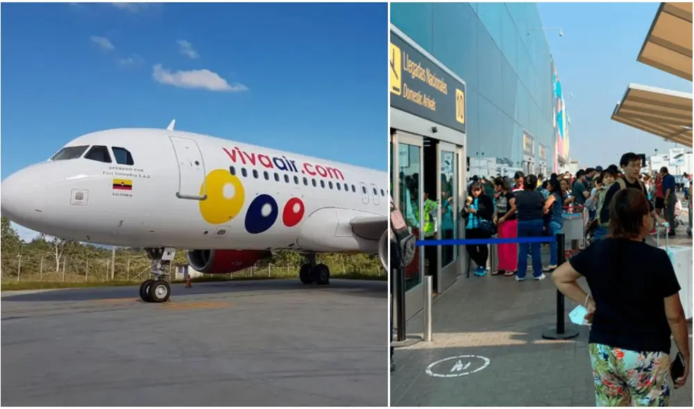 Viva Air suspendió sus operaciones a nivel regional, incluido Perú. Foto: composición LR/Viva Viva Air suspendió sus operaciones a nivel regional, incluido Perú. Foto: composición LR/Viva