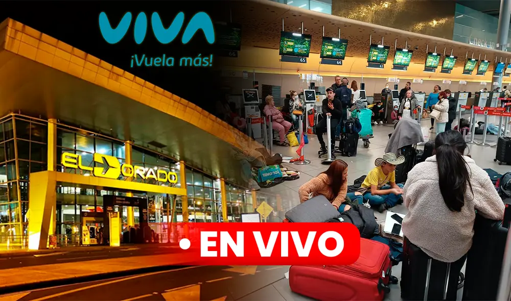 Sigue todas las incidencias en el aeropuerto El Dorado, Bogotá, por los vuelos de Viva Air Colombia. Foto: composición LR/Volavi Sigue todas las incidencias en el aeropuerto El Dorado, Bogotá, por los vuelos de Viva Air Colombia. Foto: composición LR/Volavi