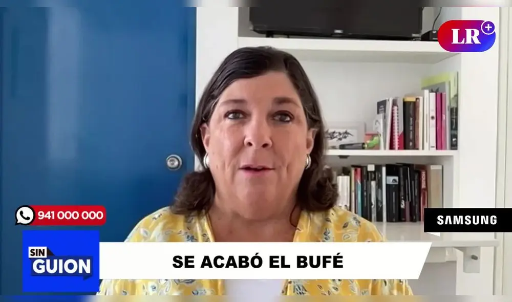 Rosa María Palacios en Sin Guion. Foto: captura LR+