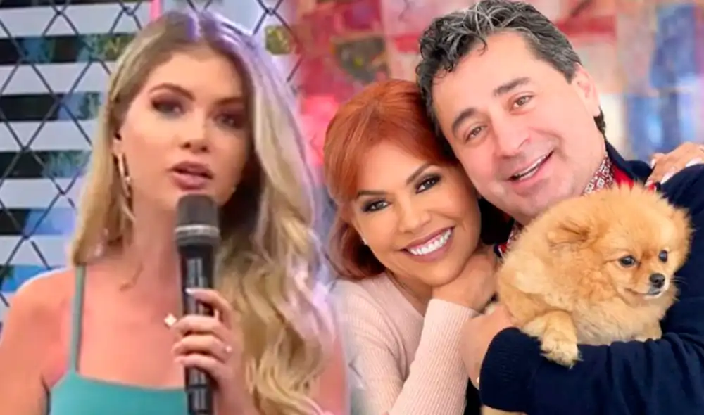 Brunella Horna envió indirecta a Magaly Medina en "América hoy". Foto: composición LR/captura de América TV/Magaly Medina/Instagram / Video: América TV Brunella Horna envió indirecta a Magaly Medina en "América hoy". Foto: composición LR/captura de América TV/Magaly Medina/Instagram / Video: América TV