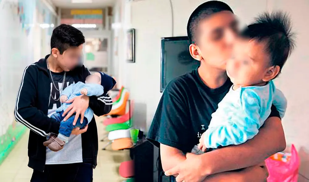 El Código Civil determina si los padres adolescentes pueden ser demandados o no por pensión de alimentos. Foto: Composición LR/LaTercera/Iuslatin