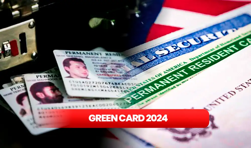 La Lotería de Visas permite conseguir la conocida Green Card que te permite residir en USA. Foto: composición RL/AFP/U.S. Embassy