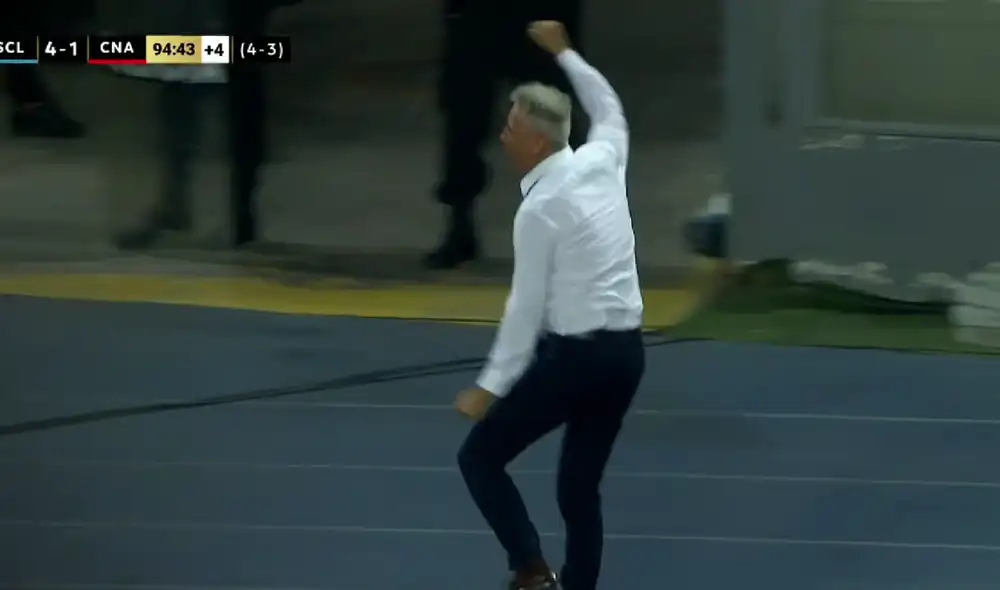 El técnico brasileño llegó a Cristal en reemplazo de Roberto Mosquera. Foto: captura ESPN El técnico brasileño llegó a Cristal en reemplazo de Roberto Mosquera. Foto: captura ESPN