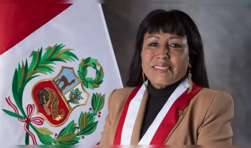 Elizabeth Medina representa a la región de Huánuco. Foto: Congreso Elizabeth Medina representa a la región de Huánuco. Foto: Congreso