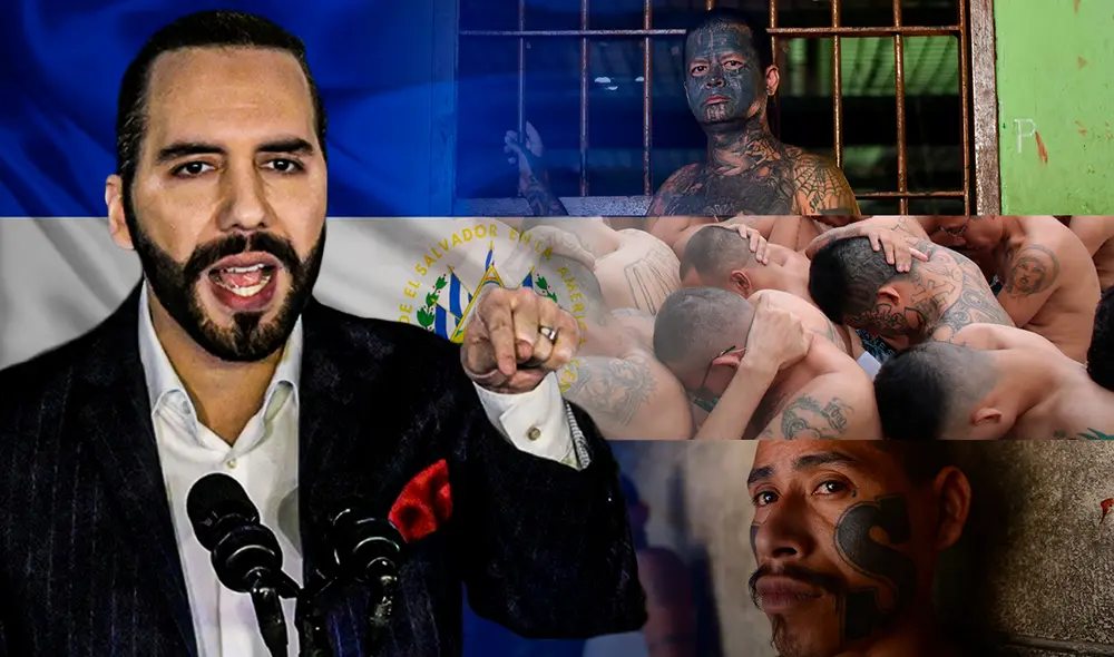 El Departamento de Justicia de EE. UU. señala que el gobierno pactó con la MS-13 antes de la política de 'mano dura'. Foto: composición LR/AFP