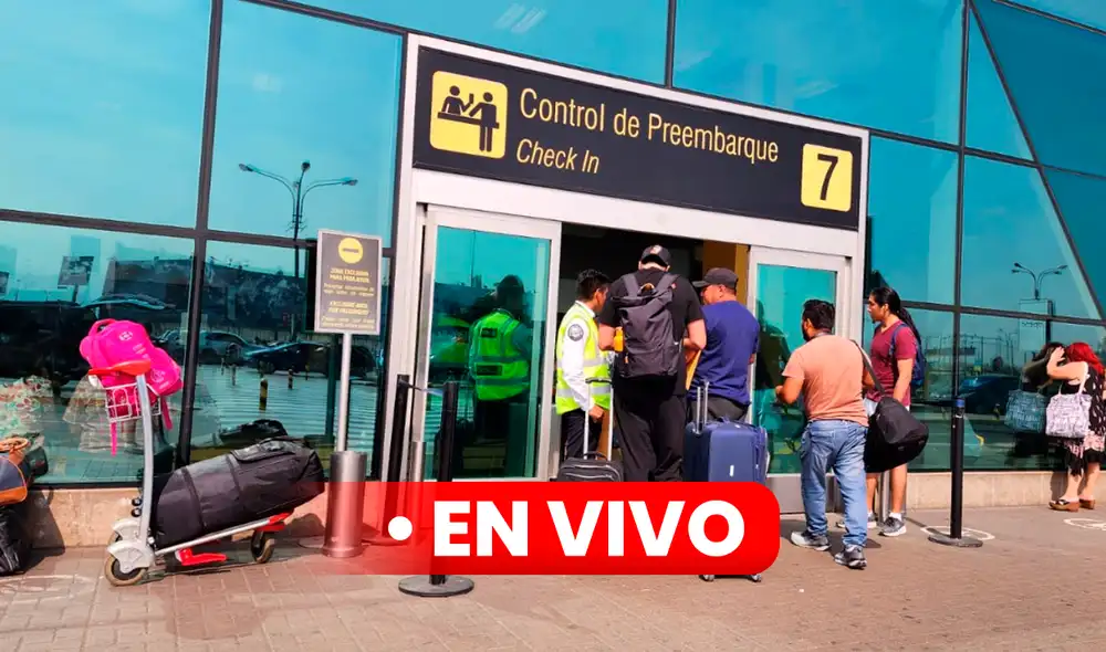 Situación que se vive en el aeropuerto Jorge Chávez tras cierre de Viva Air. Pasajeros continúan varados Situación que se vive en el aeropuerto Jorge Chávez tras cierre de Viva Air. Pasajeros continúan varados