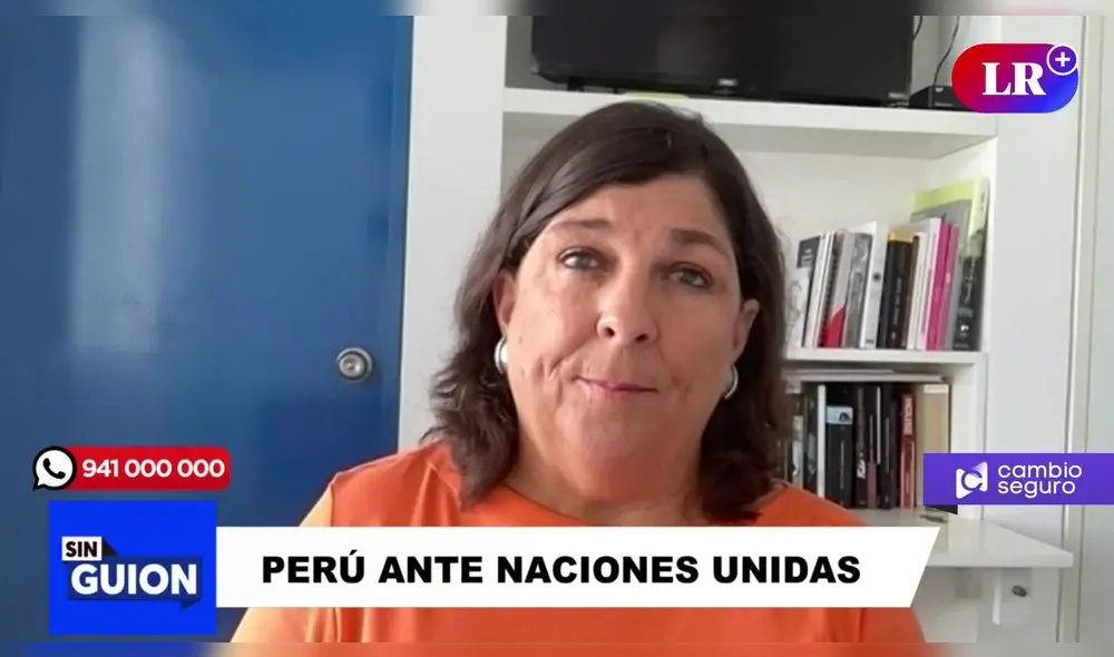 Rosa María Palacios en Sin Guion. Foto: captura LR+/Vídeo: LR+ Rosa María Palacios en Sin Guion. Foto: captura LR+/Vídeo: LR+