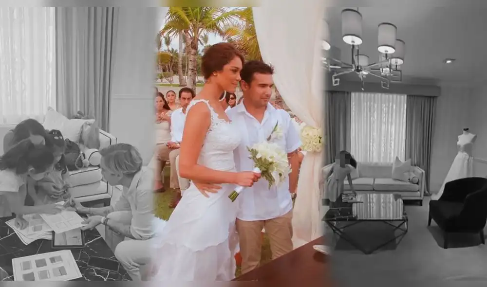 Karen Schwarz y Ezio Oliva ya están planeando su matrimonio religioso. Foto: composición LR/Instagram/Karen Schwarz Karen Schwarz y Ezio Oliva ya están planeando su matrimonio religioso. Foto: composición LR/Instagram/Karen Schwarz