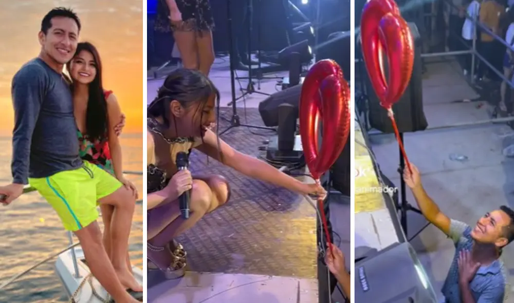 Nickol Sinchi se despidió de Corazón Serrano y fue ovacionada por su público en Bajo Piura. Foto: composición LR/Instagram/Nickol Sinchi/captura de TikTok/danidanielanimador/Video: danidanielanimador