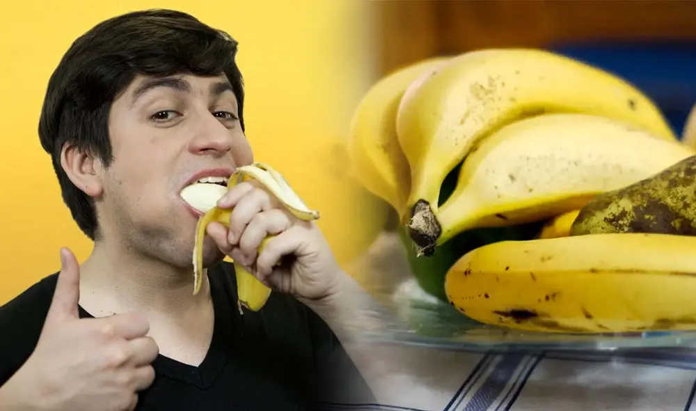 El plátano es una de las frutas más recomendadas por los nutricionistas. Foto: composición LR/captura de Youtube/Woki Toki El plátano es una de las frutas más recomendadas por los nutricionistas. Foto: composición LR/captura de Youtube/Woki Toki
