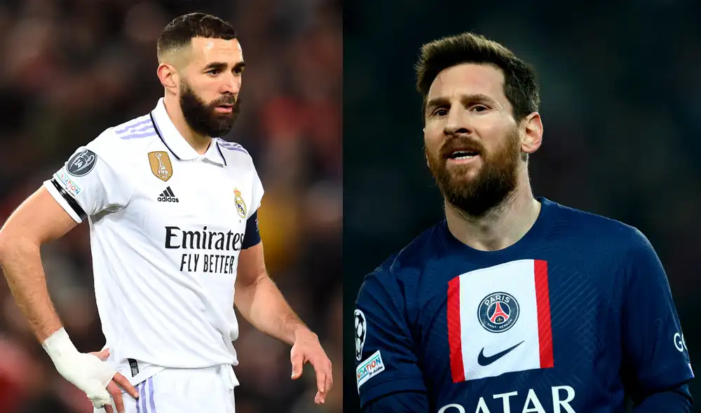 Benzema y Messi fueron finalistas en los premios The Best. Foto: composición/EFE