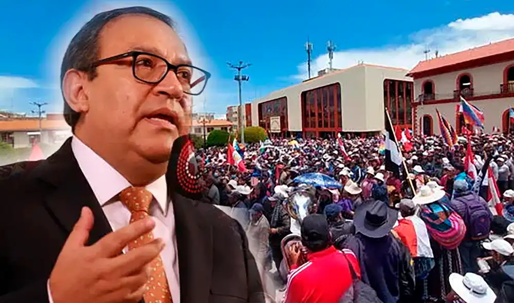 Otárola negó la realización de la marcha llamada "Toma de Lima". Foto: composición LR