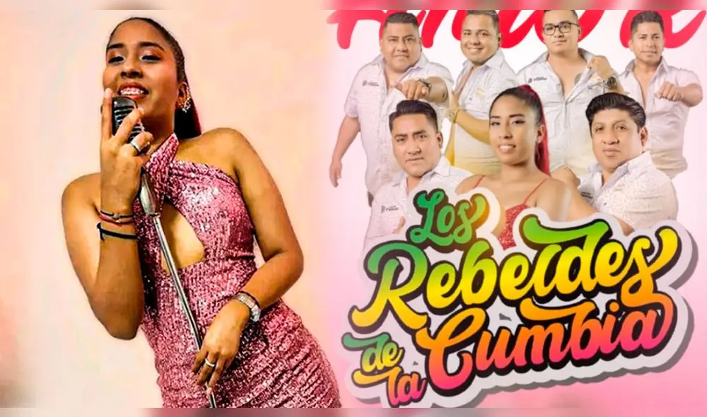 Azucena Calvay agradeció a los dueños Los Rebeldes de la Cumbia por la oportunidad. Foto: composición LR/Instagram