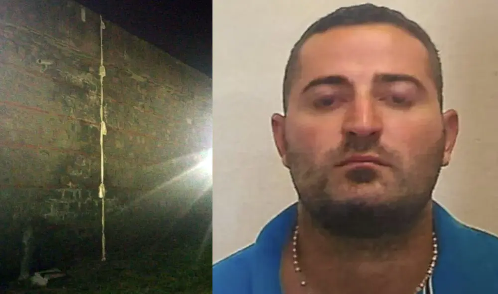 El hombre se llama Marco Raduano, tiene 39 años, y es conocido en el mundo de la mafia como 'Pallone'. Foto: Italy 24 News