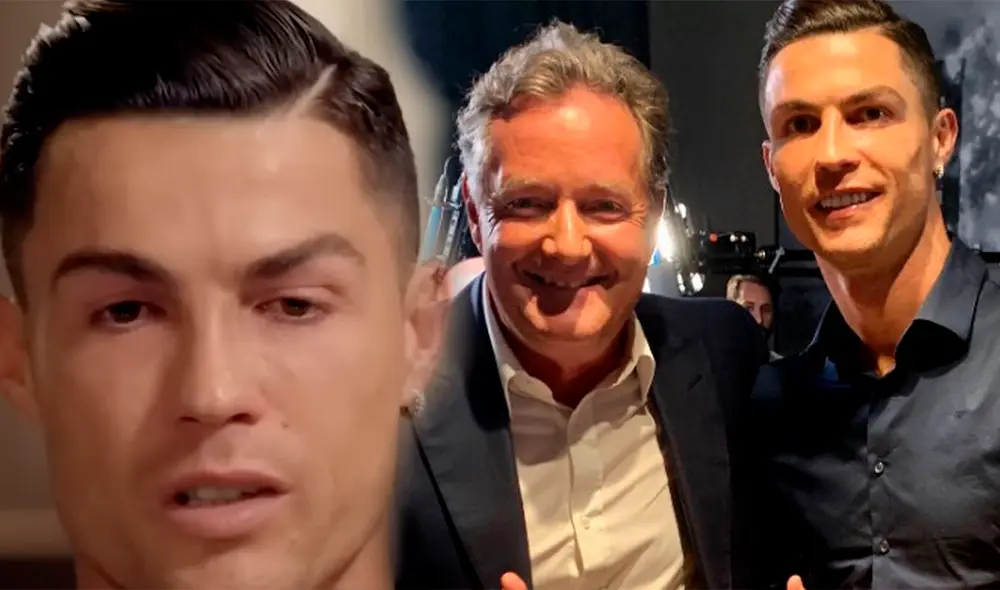 Cristiano Ronaldo es gran fan de Piers Morgan desde su llegada a Inglaterra. Foto: Composición LR/YouTube/Piers Morgan Uncensored