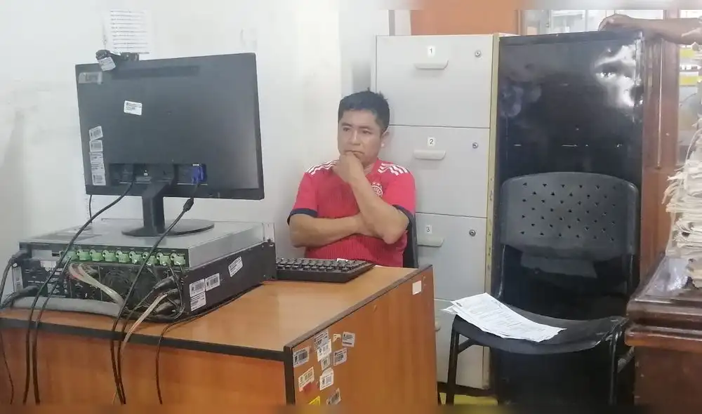 El investigado participó en la audiencia y será recluido en el penal. Foto: PNP