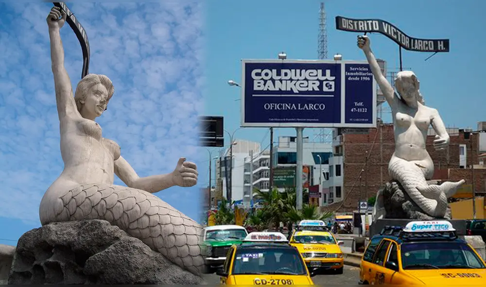 Imagen duró 9 años en el cruce de las avenidas Fátima y Larco. Foto: composición LR/Prensa Virtual Trujillo Imagen duró 9 años en el cruce de las avenidas Fátima y Larco. Foto: composición LR/Prensa Virtual Trujillo