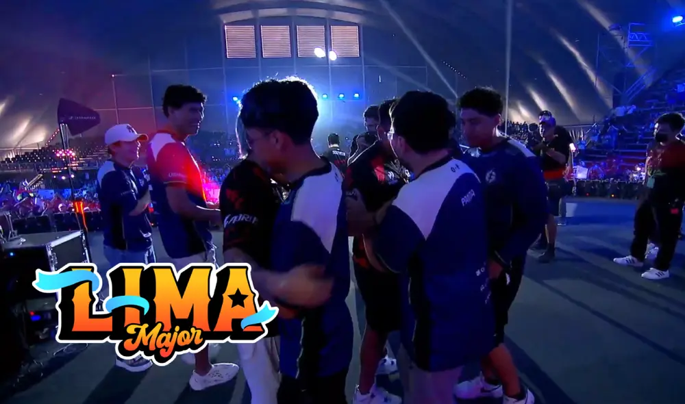 Así fue el abrazo final entre Beastcoast y Evil Geniuses, los mejores equipos de Sudamérica que están conformados por jugadores profesionales peruanos. Foto: 4D Esports