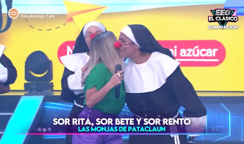 Johanna San Miguel y Katia Palma no tienen la mejor de las relaciones. Foto y video: América TV Johanna San Miguel y Katia Palma no tienen la mejor de las relaciones. Foto y video: América TV