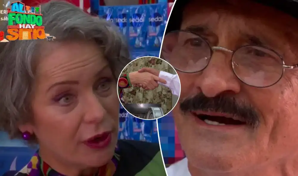 Don Gilberto conoció a Eva y le robó el corazón desde el primer minuto. Foto: composición LR/América TV