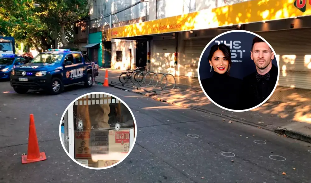 Supermercado de la familia de Antonela Roccuzzo sufre atentado. Foto: composición LR/ difusión/ Infobae Supermercado de la familia de Antonela Roccuzzo sufre atentado. Foto: composición LR/ difusión/ Infobae